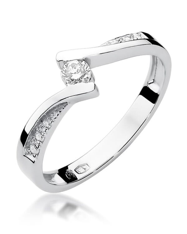 Pierścionek W177 Diament 0