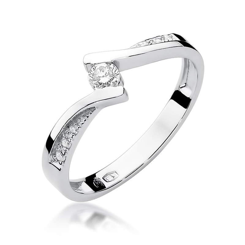 Pierścionek W177 Diament 0
