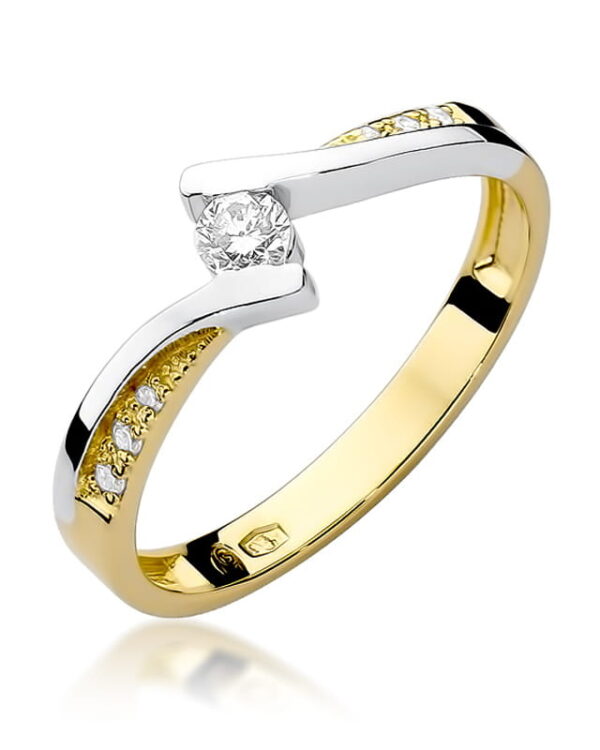 Pierścionek W177 Diament 0
