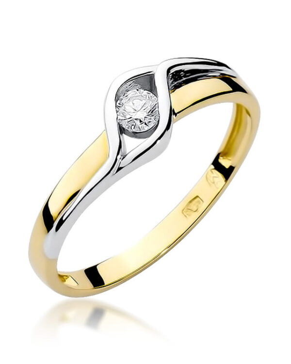 Pierścionek W178 Diament 0