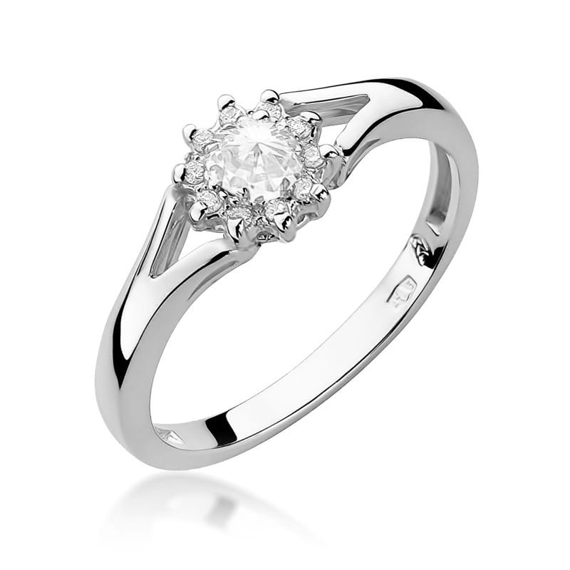 Pierścionek W185 Diament 0