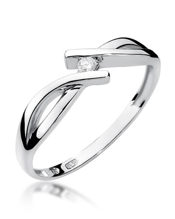 Pierścionek W191 Diament 0
