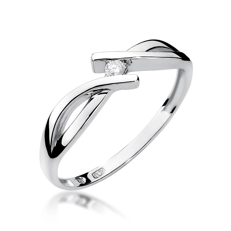 Pierścionek W191 Diament 0