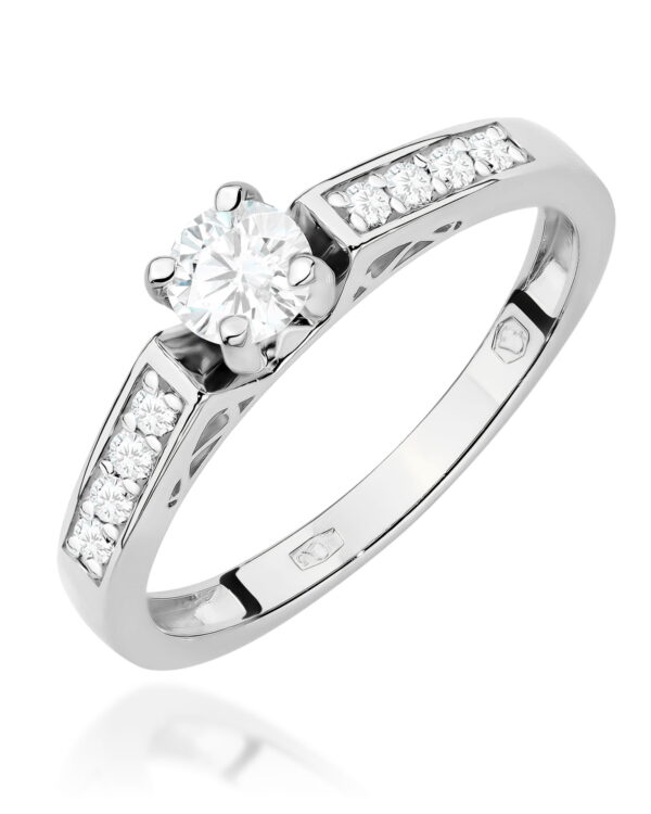 Pierścionek W198 Diament 0