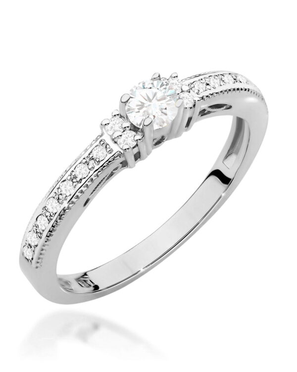 Pierścionek W201 Diament 0