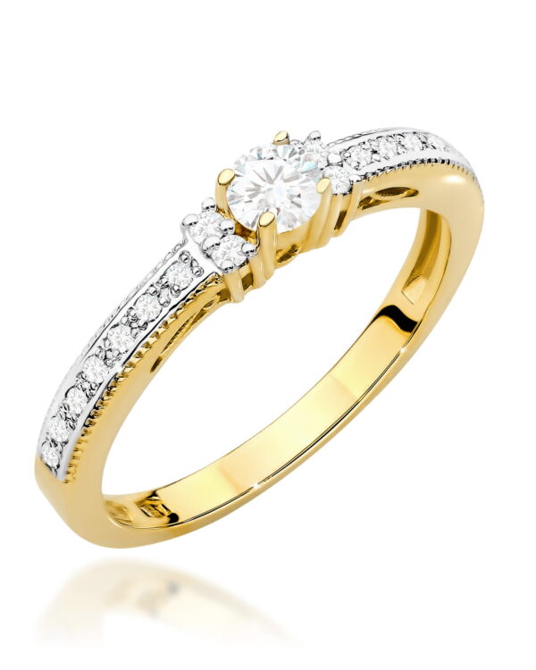Pierścionek W201 Diament 0