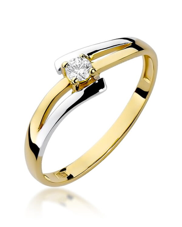 Pierścionek W210 Diament 0