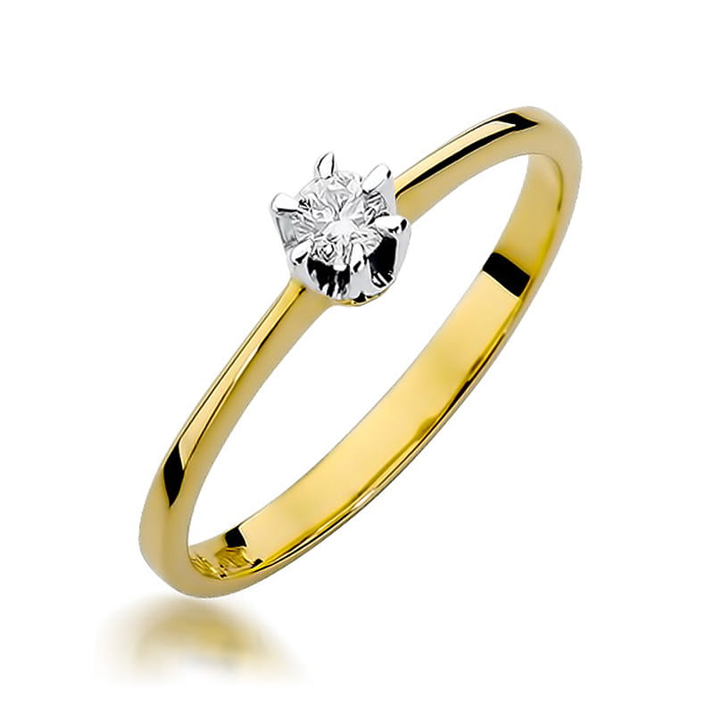 Pierścionek W220 Diament 0