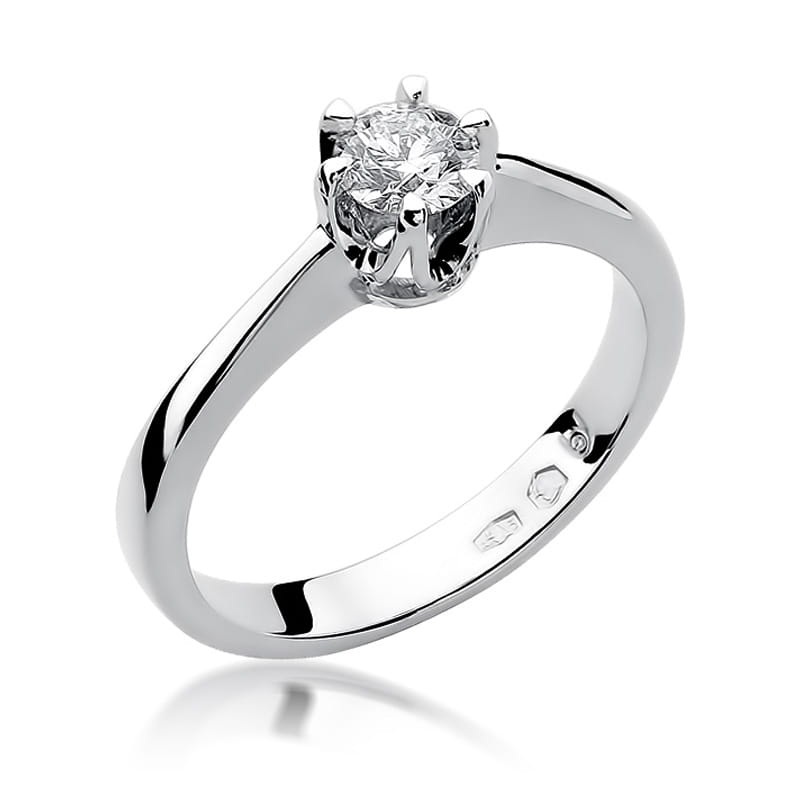 Pierścionek W220B Diament 0
