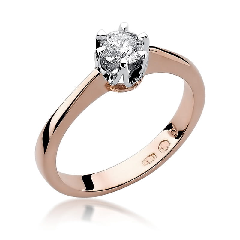 Pierścionek W220B Diament 0