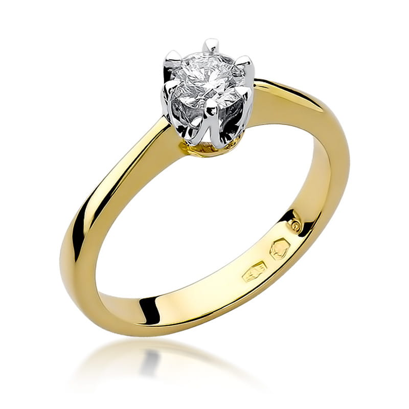 Pierścionek W220B Diament 0