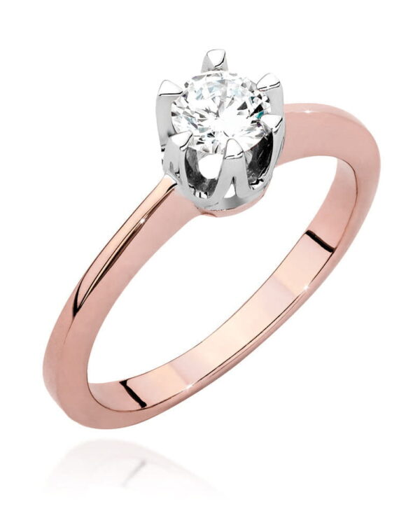 Pierścionek W220B Diament 0