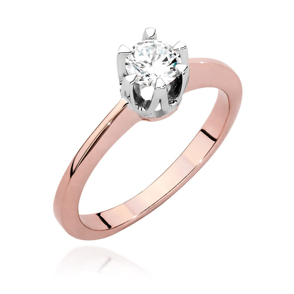 Pierścionek W220B Diament 0