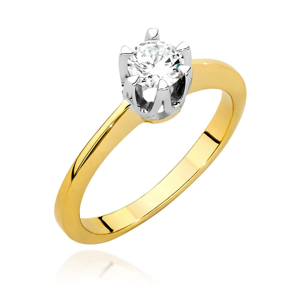 Pierścionek W220B Diament 0