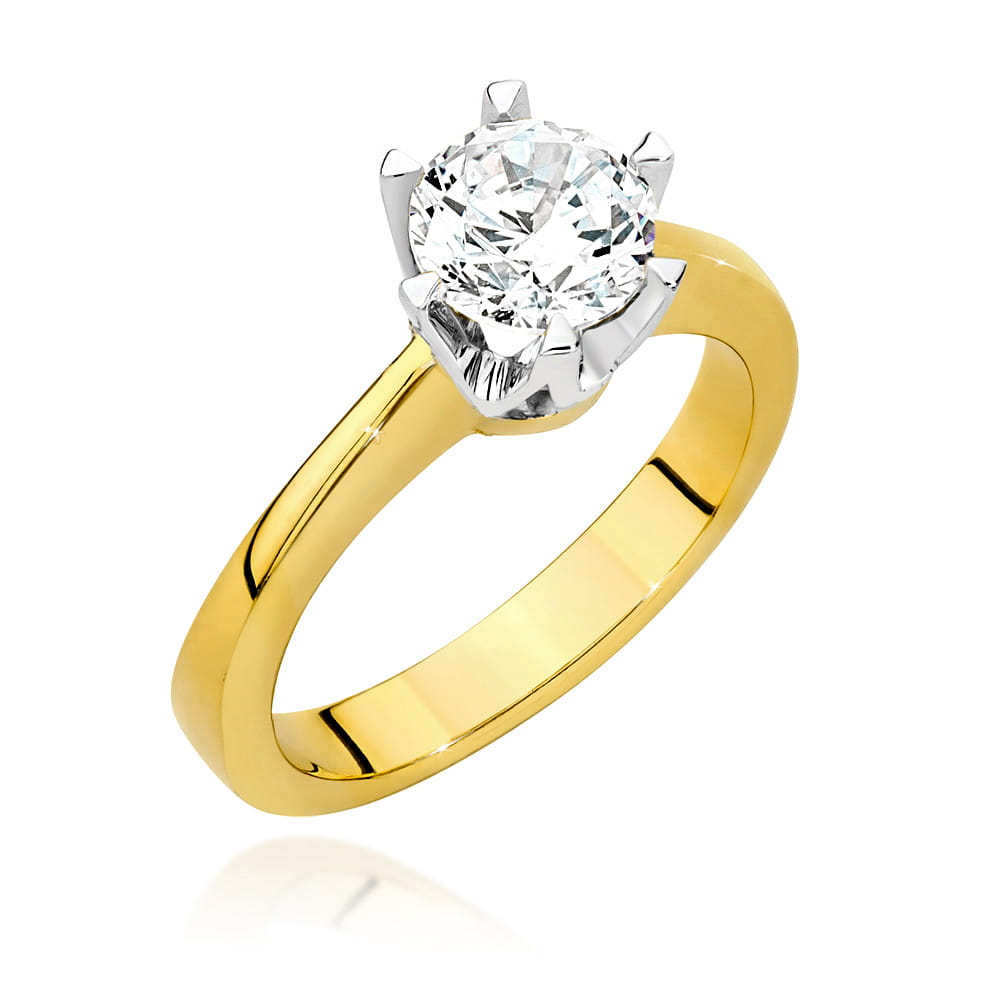 Pierścionek W220B Diament 0