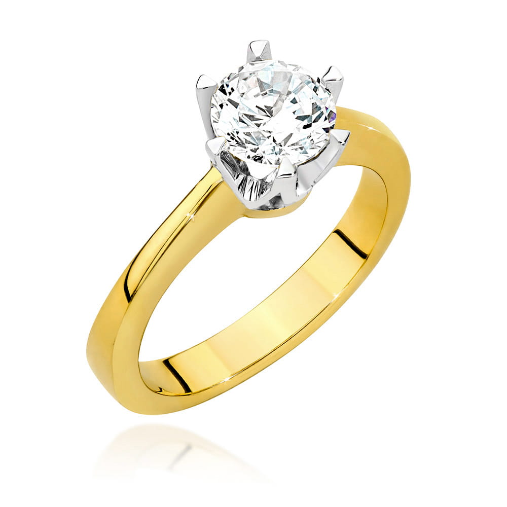Pierścionek W220B Diament 1