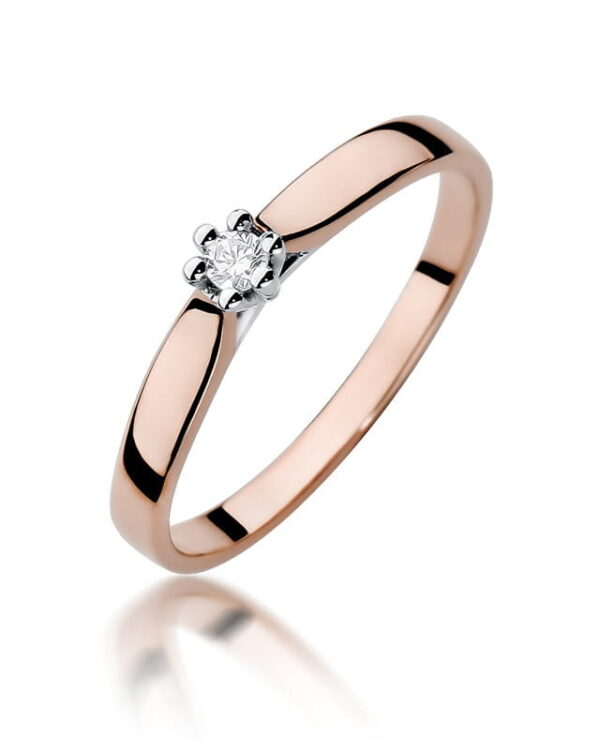 Pierścionek W222 Diament 0