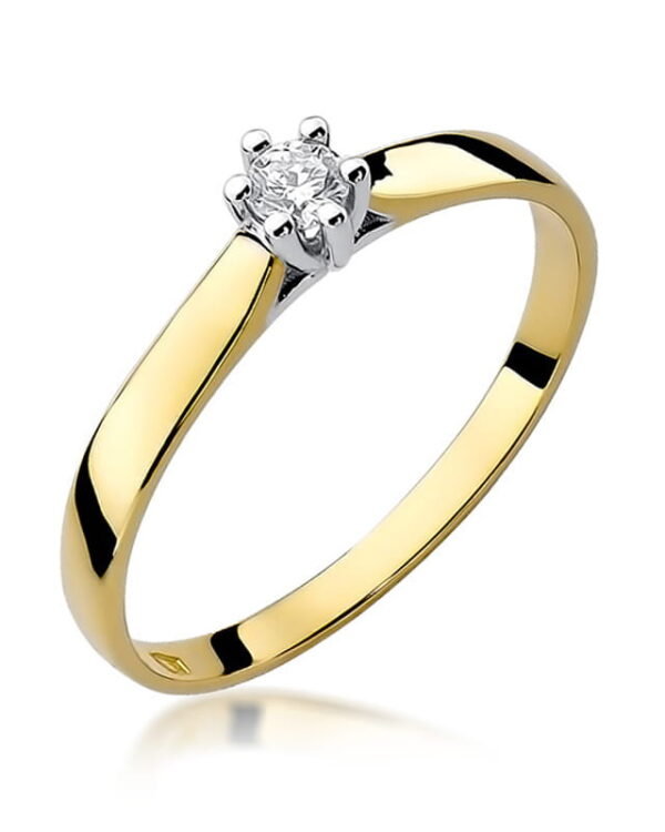 Pierścionek W222 Diament 0