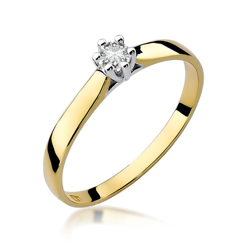 Pierścionek W222 Diament 0