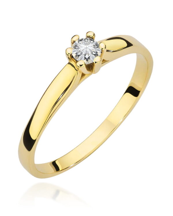 Pierścionek W222 Diament 0