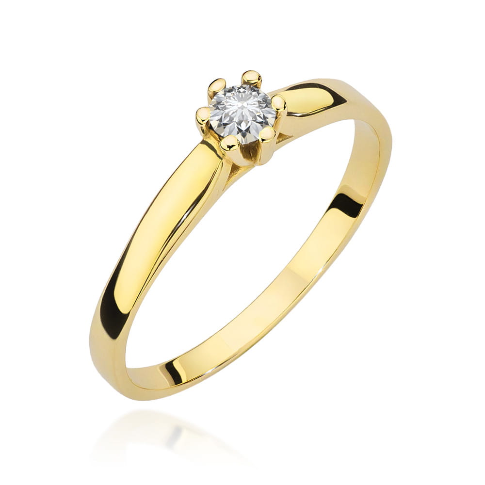 Pierścionek W222 Diament 0