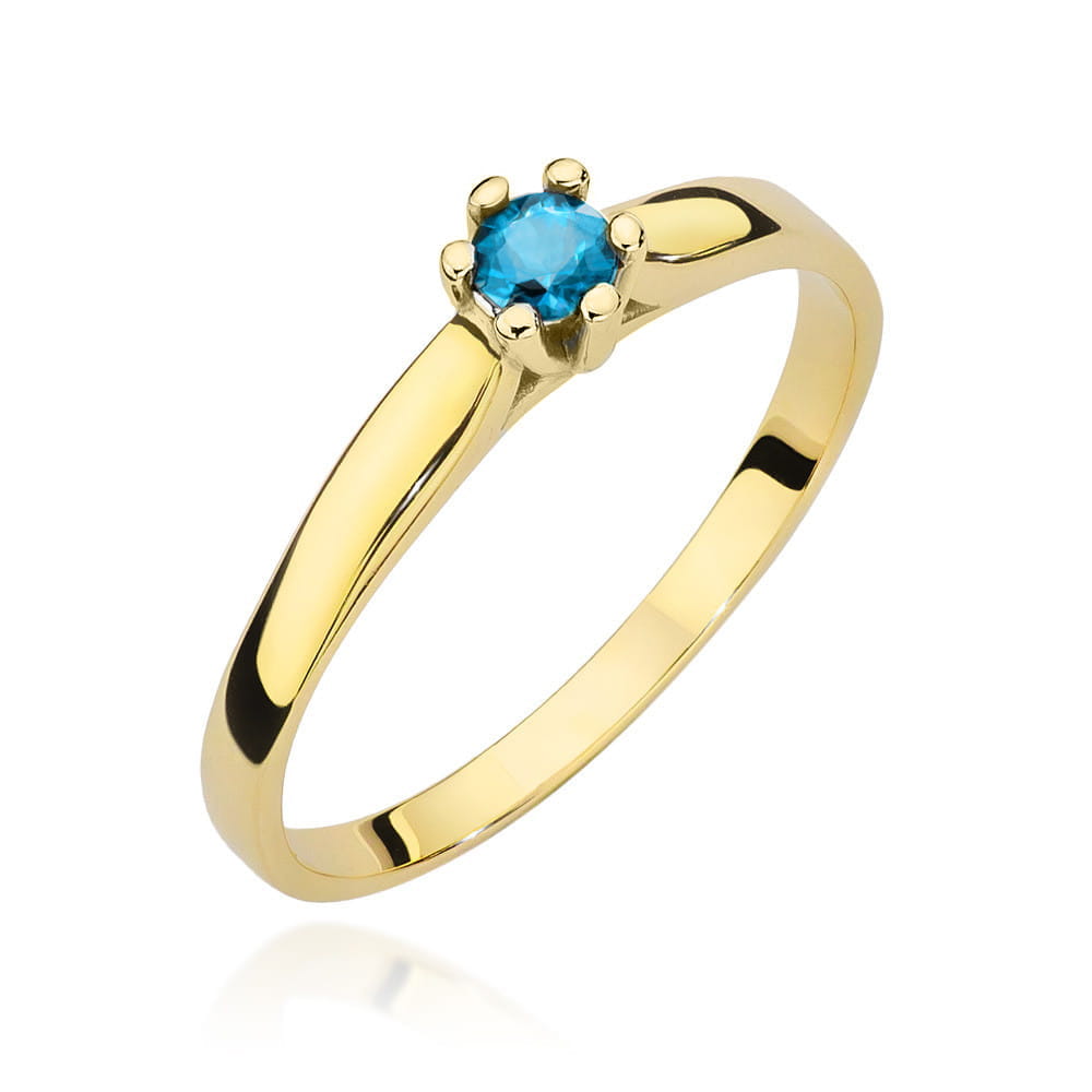 Pierścionek W222 Topaz 0