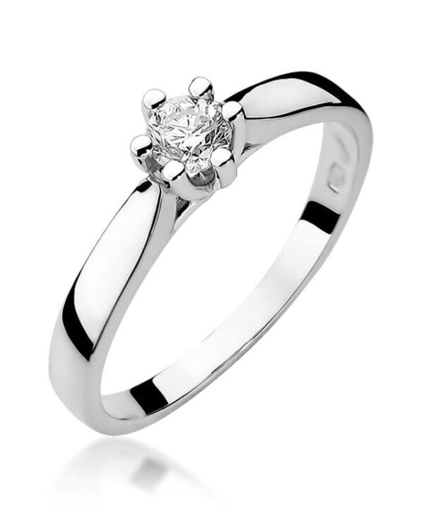 Pierścionek W222B Diament 0