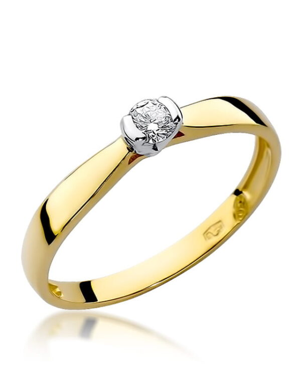 Pierścionek W223 Diament 0
