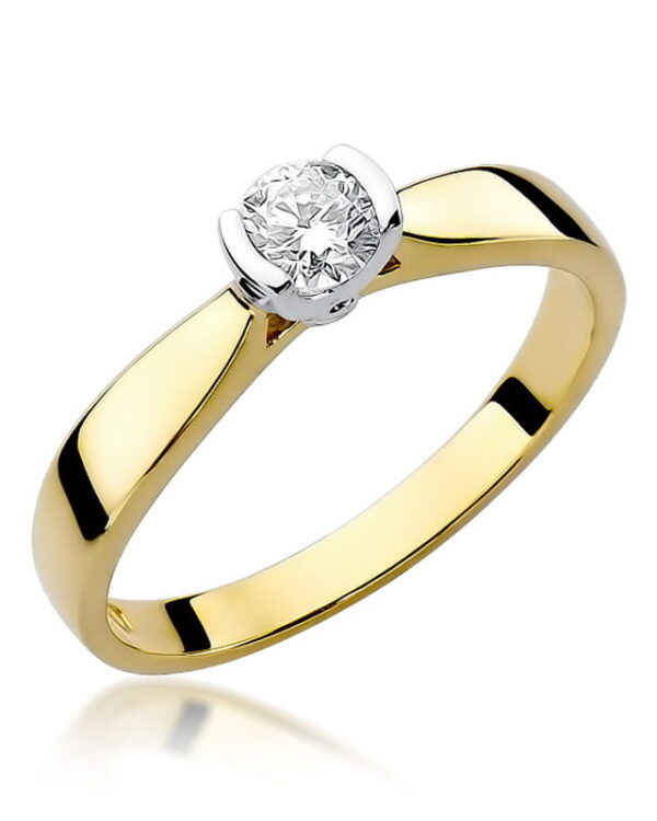 Pierścionek W223B Diament 0