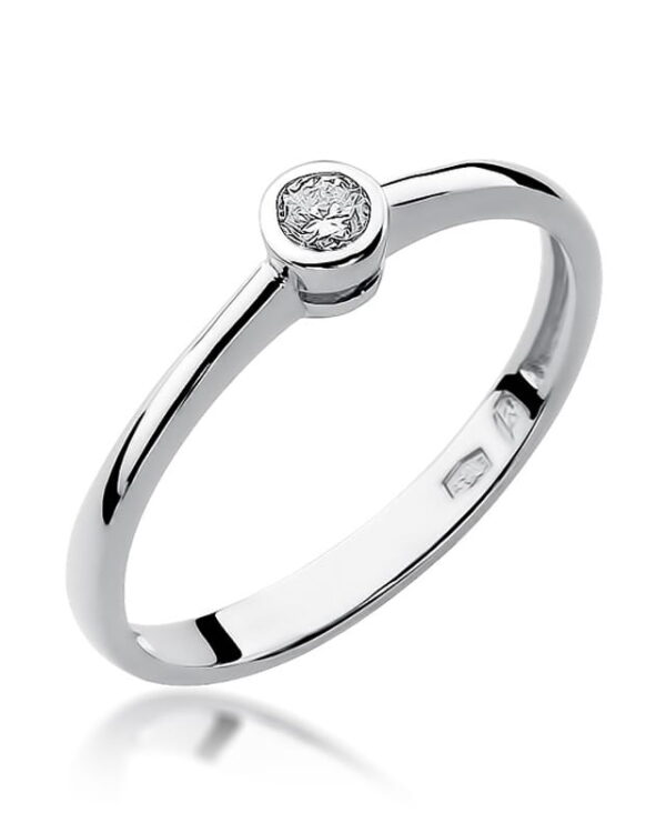 Pierścionek W224 Diament 0