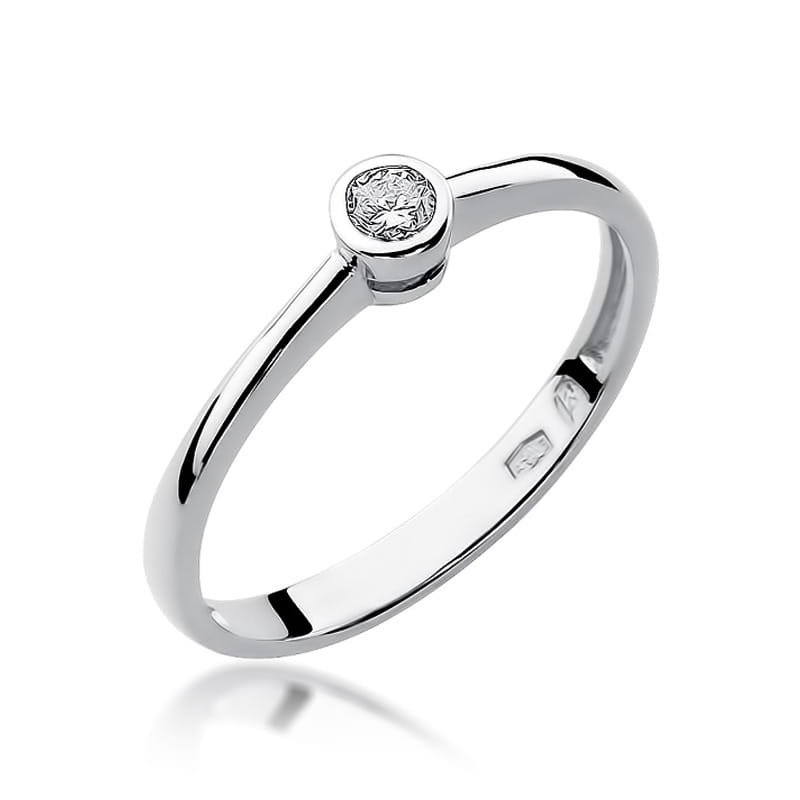 Pierścionek W224 Diament 0