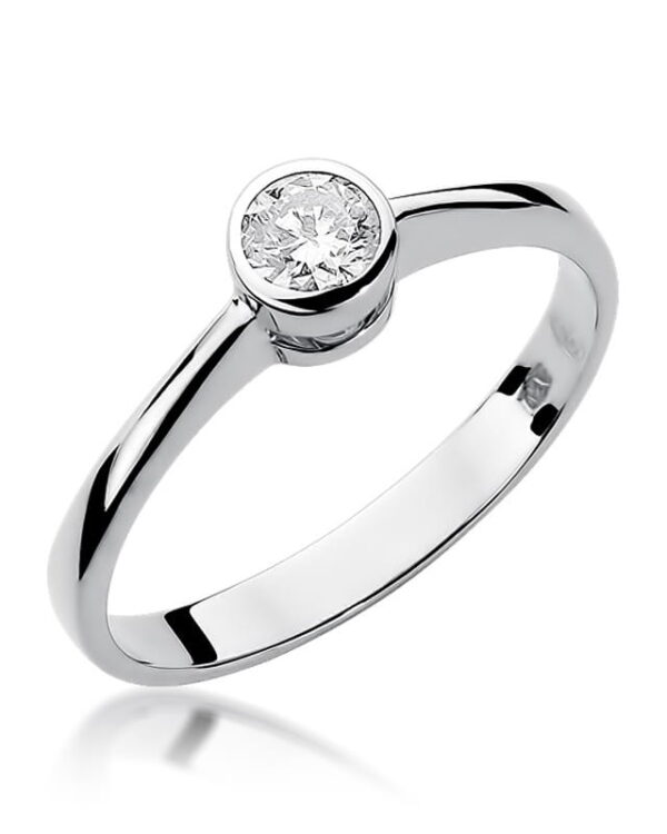 Pierścionek W224B Diament 0