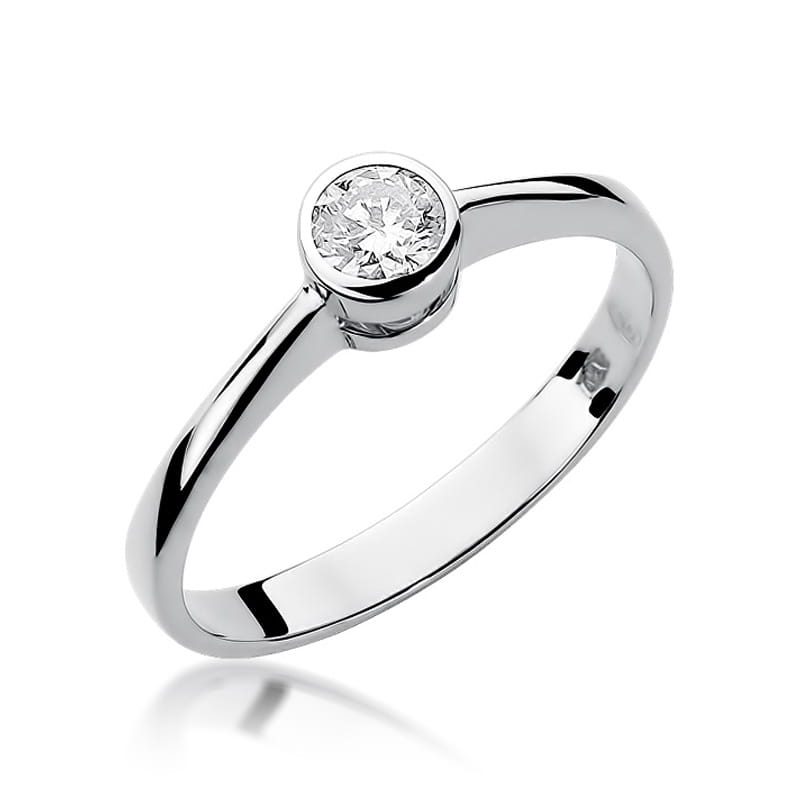 Pierścionek W224B Diament 0