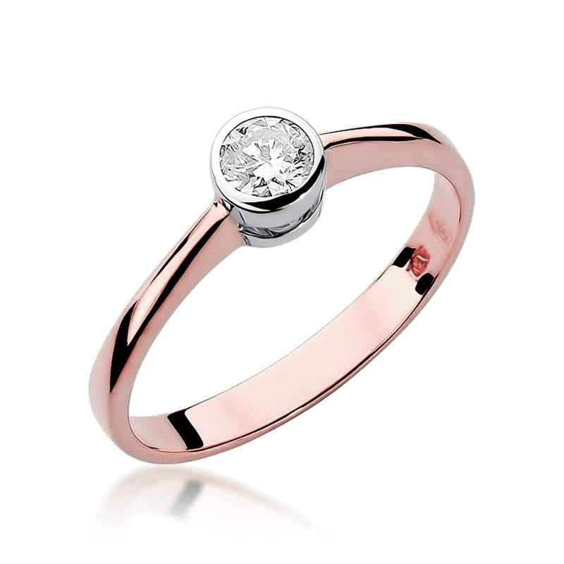 Pierścionek W224B Diament 0