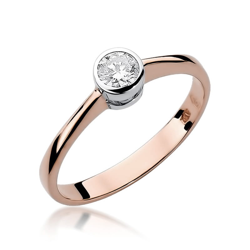 Pierścionek W224B Diament 0