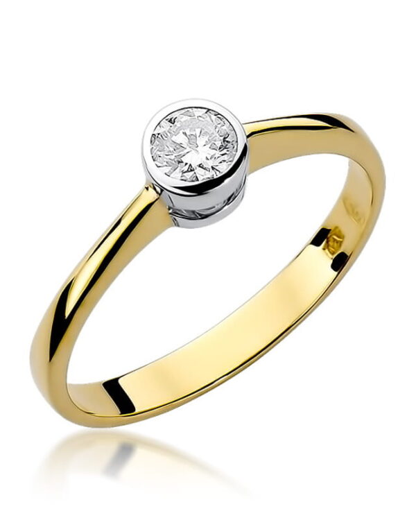 Pierścionek W224B Diament 0
