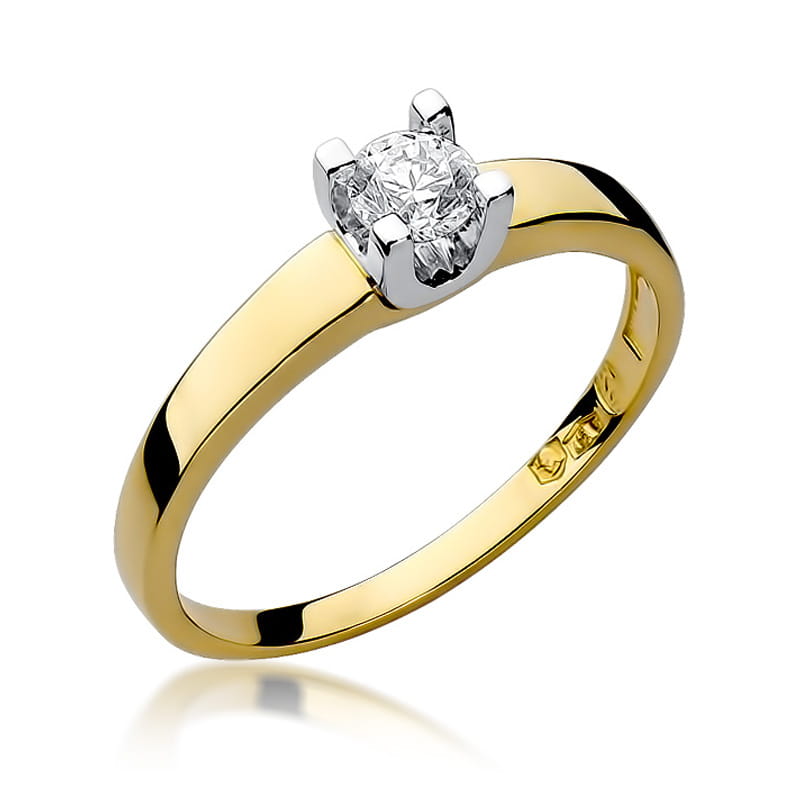 Pierścionek W225B Diament 0