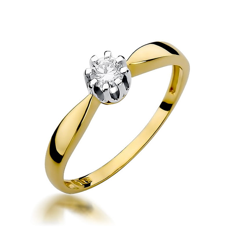 Pierścionek W228 Diament 0