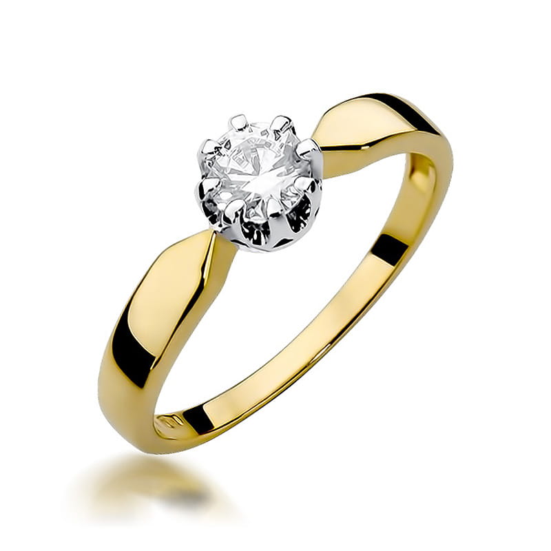 Pierścionek W228 Diament 0