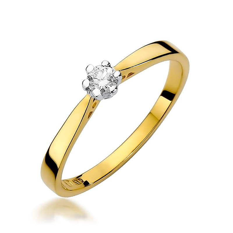 Pierścionek W229 Diament 0