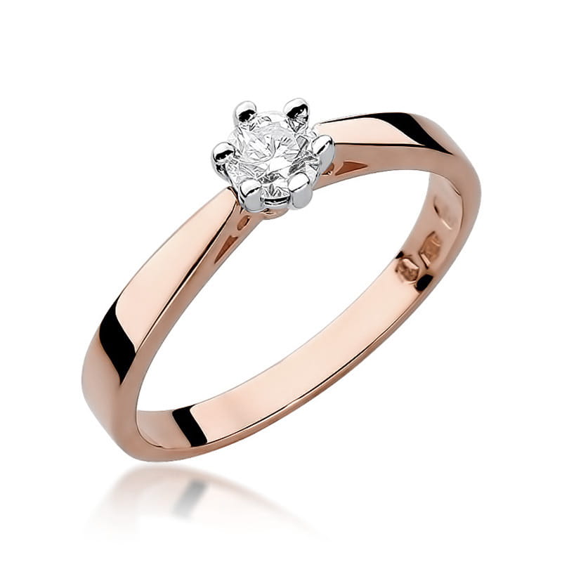 Pierścionek W229B Diament 0
