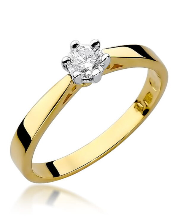Pierścionek W229B Diament 0