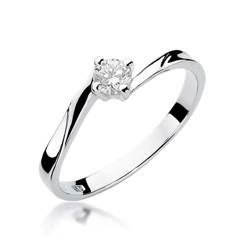 Pierścionek W243 Diament 0
