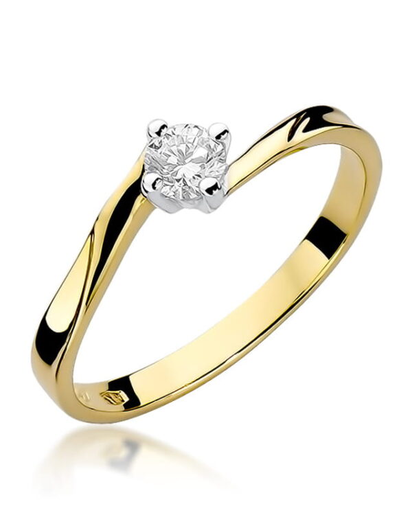 Pierścionek W243 Diament 0