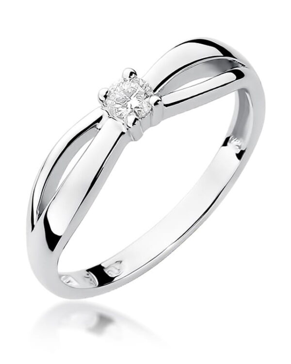 Pierścionek W248 Diament 0