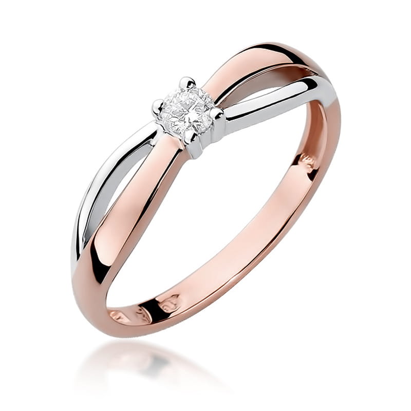 Pierścionek W248 Diament 0