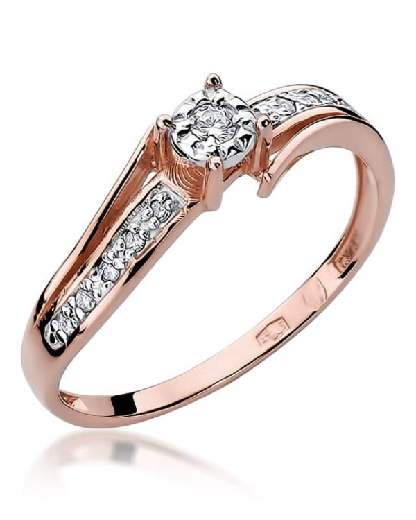 Pierścionek W269 Diament 0