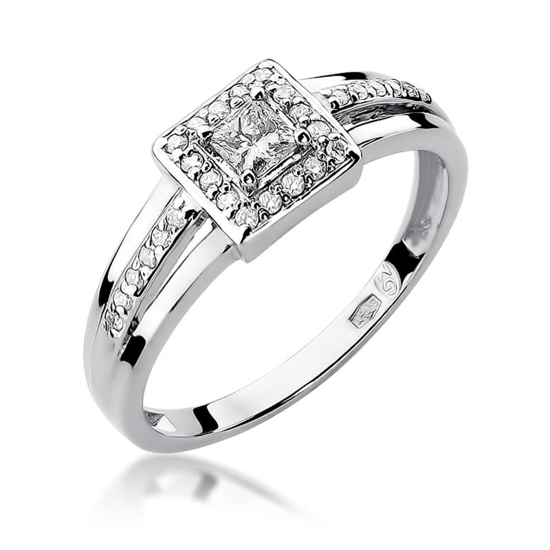 Pierścionek W271 Diament 0
