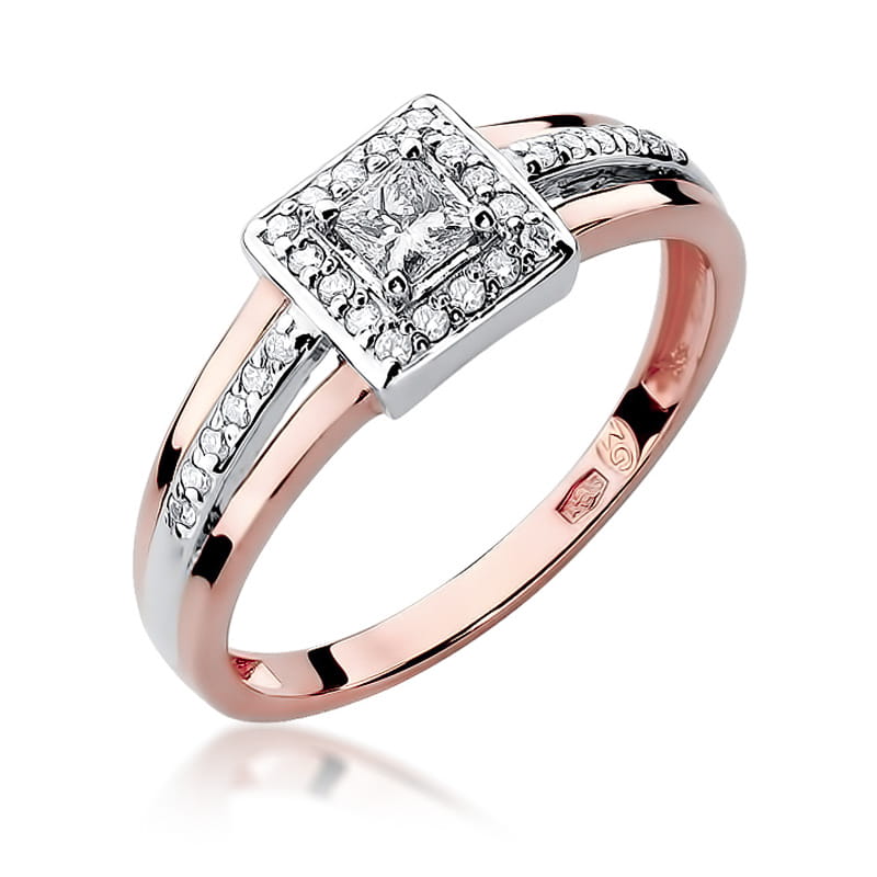 Pierścionek W271 Diament 0