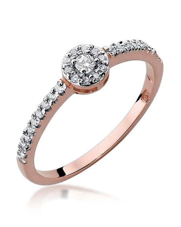Pierścionek W273 Diament 0